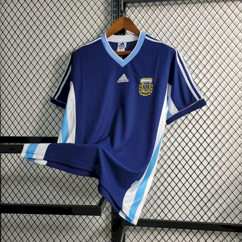 2023081511044767.jpg Retro Argentina 1998 Away Jersey - Image 1