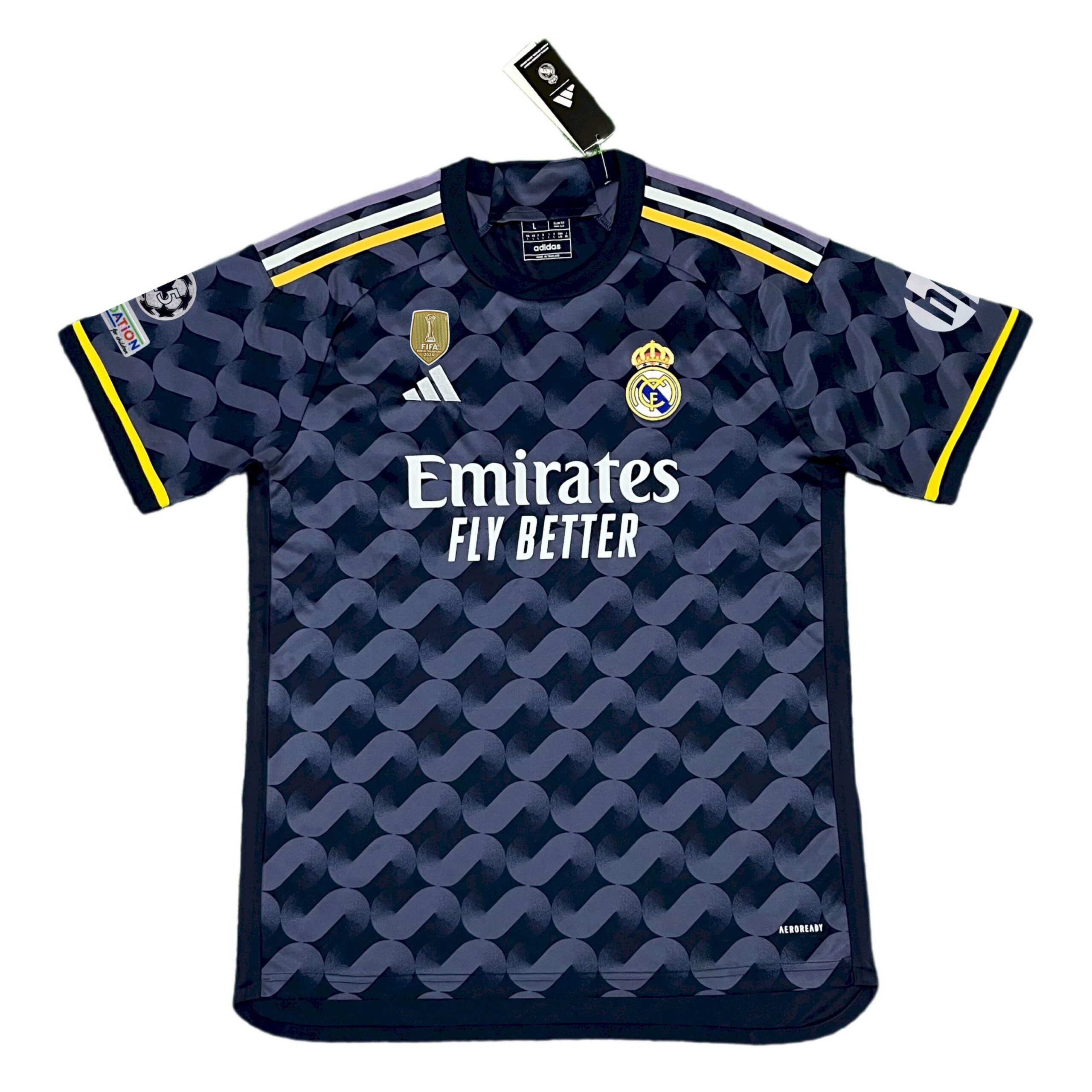 2024060122194920.jpg Mens Real Madrid 2023/24 Away Champions League Champions Jersey - Image 1