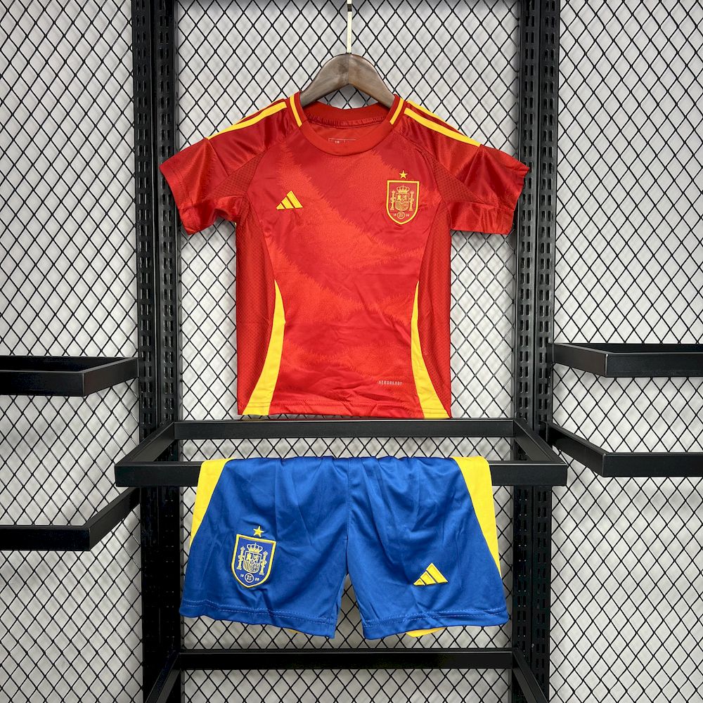 2024060819124510.jpg Kids Spain 2024/25 Euro Home Kit - Image 1