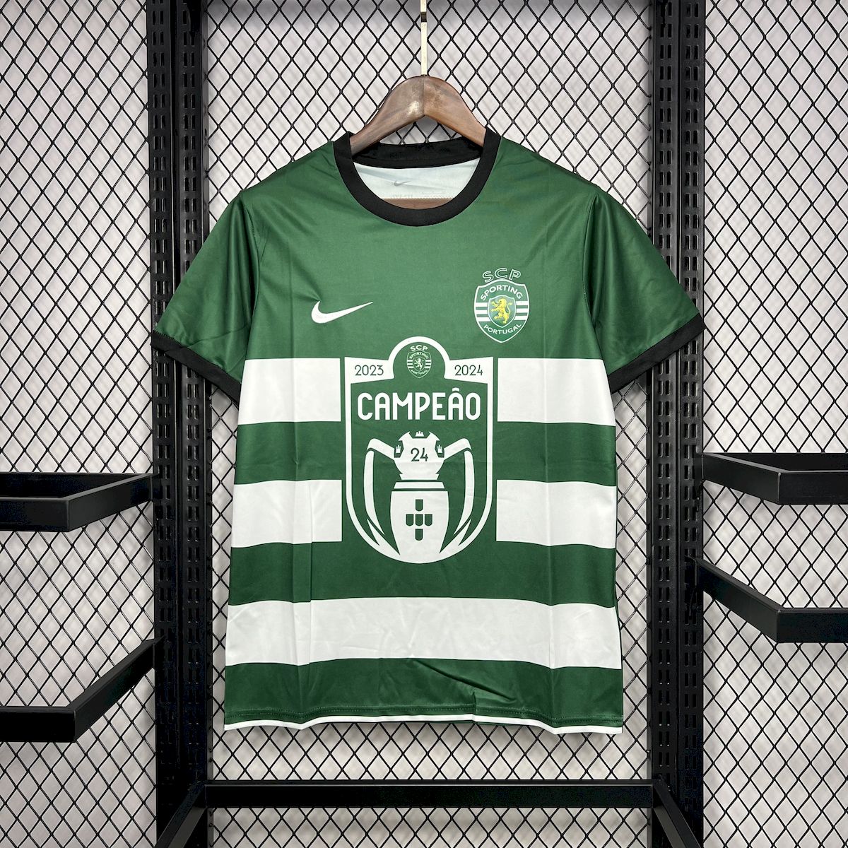 2024060920302988.jpg Mens Sporting CP 2023/24 Champion Edition Jersey - Image 1