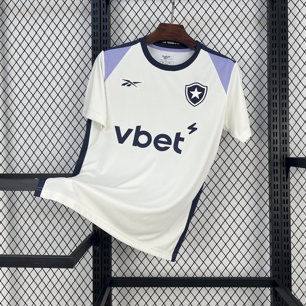 2025041917095672.jpg Mens Botafogo 2025/26 Pre-match white Jersey - Image 1