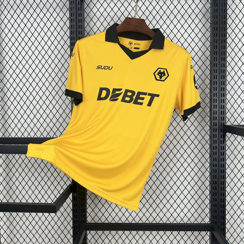 202505171952348.jpg Mens Wolves 2025/26 Home Jersey - Image 1