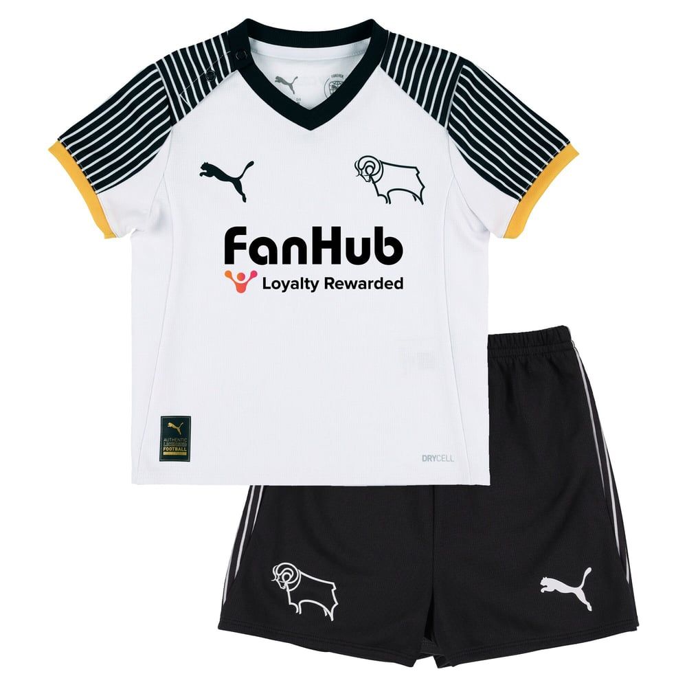 2025101017592511 Kids Derby County FC 2025/26 Home Kit - Image 1