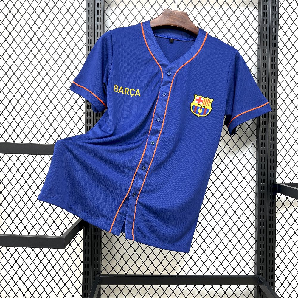 2025102117045536.jpg Mens Barcelona 2025/26 Baseball Jersey - Image 1